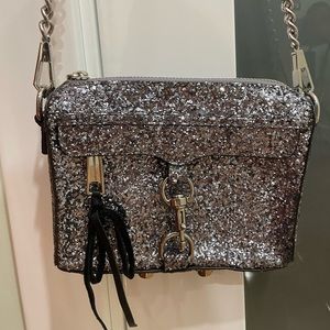 COPY - Rebecca Minkoff silver cross-body bag